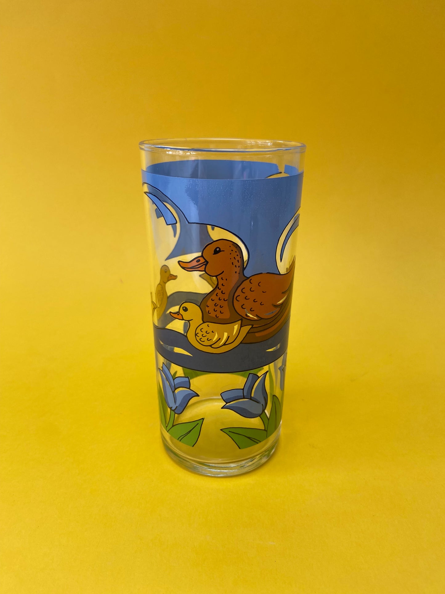 Large DUCKS lemonade glass