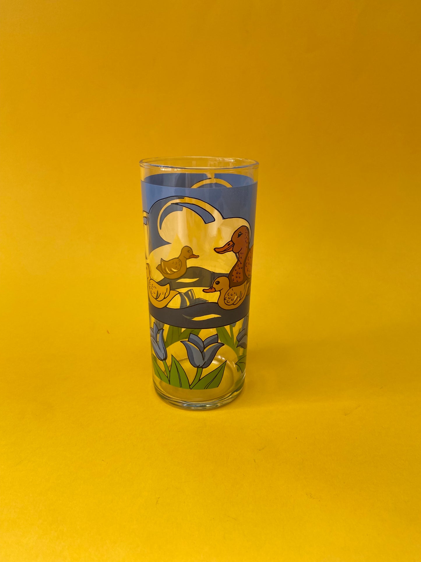 Large DUCKS lemonade glass