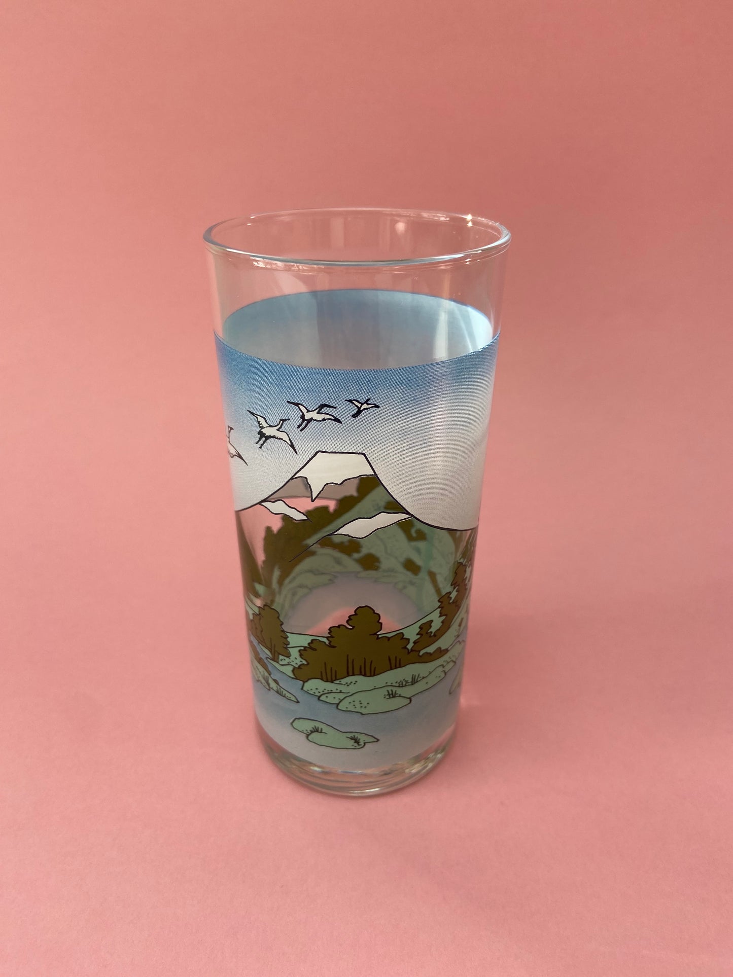 “MIGRATION” lemonade glass