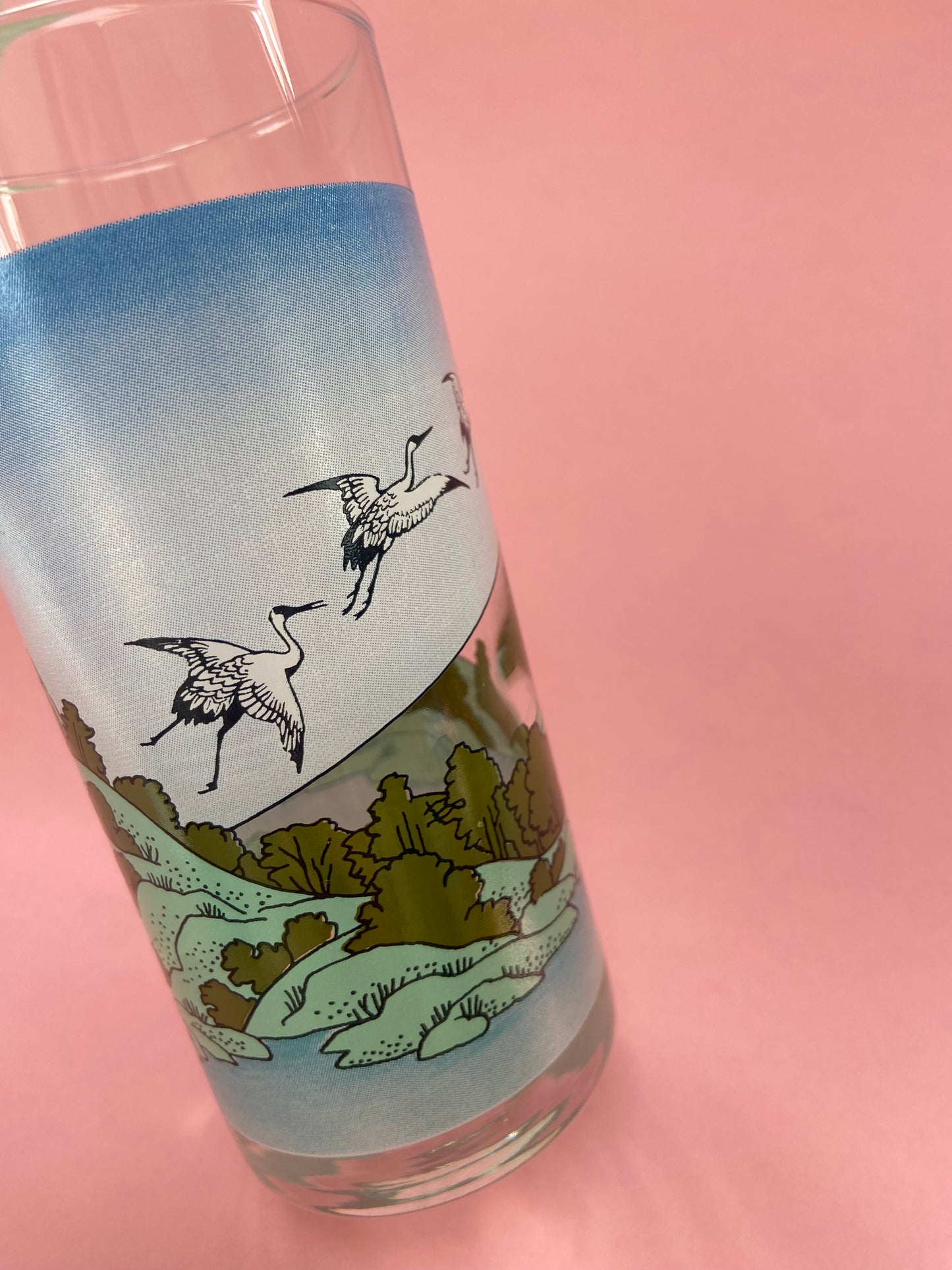 “MIGRATION” lemonade glass