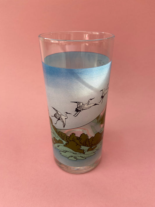 “MIGRATION” lemonade glass