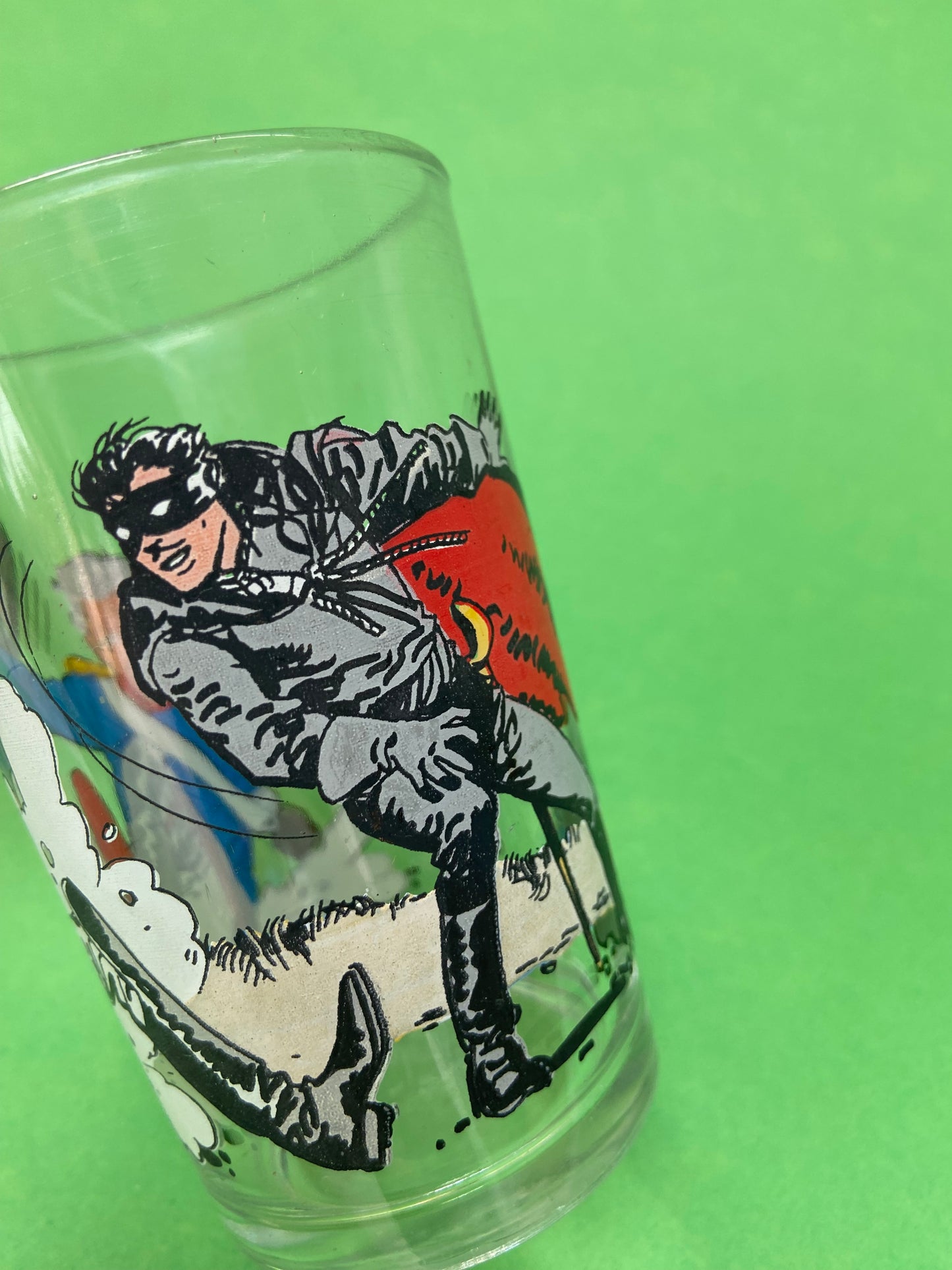 Verre vintage 1986 ZORRO