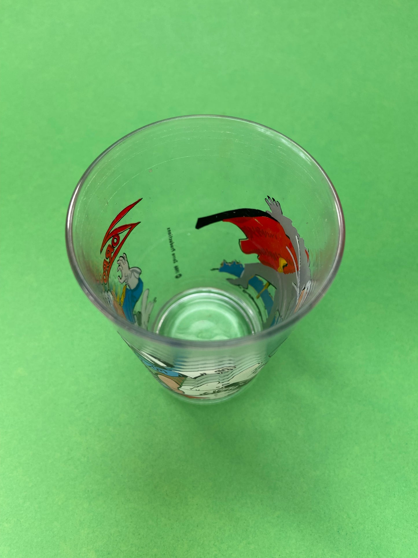 Verre vintage 1986 ZORRO