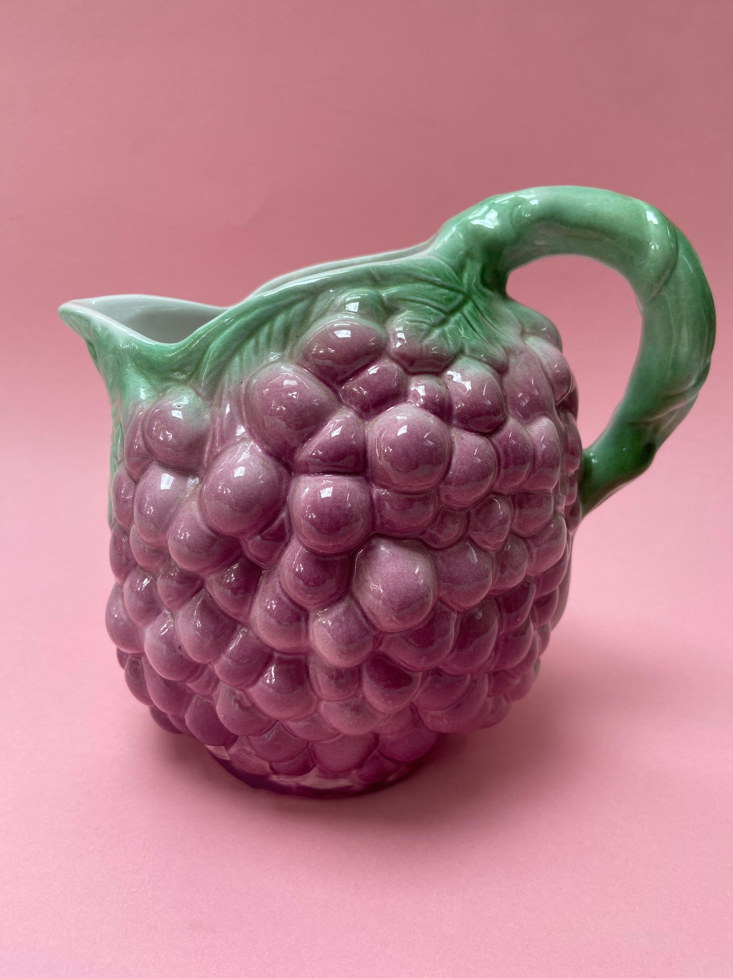 Pink grape slushie pitcher