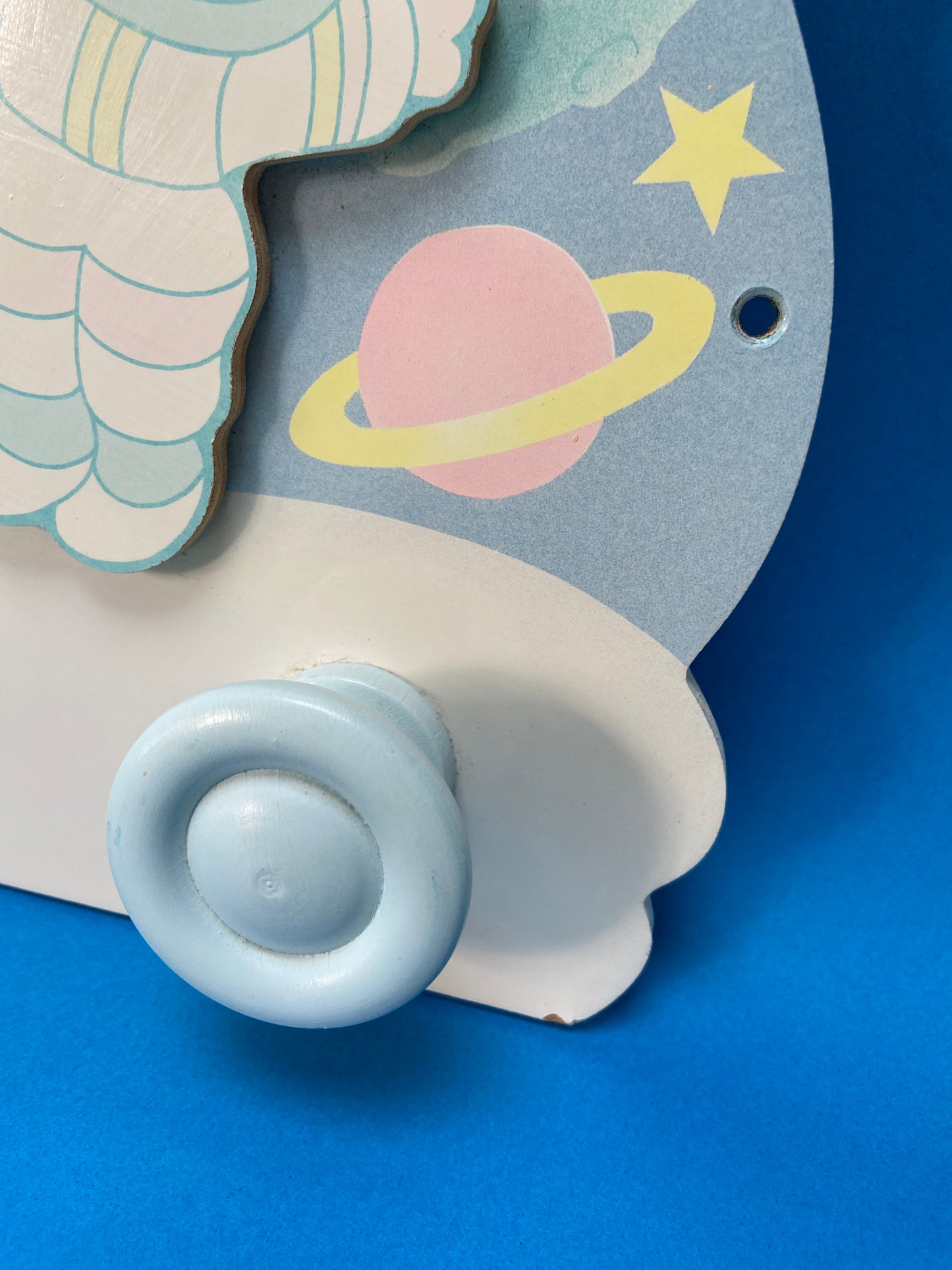 Kids pastel astronauts coat hook