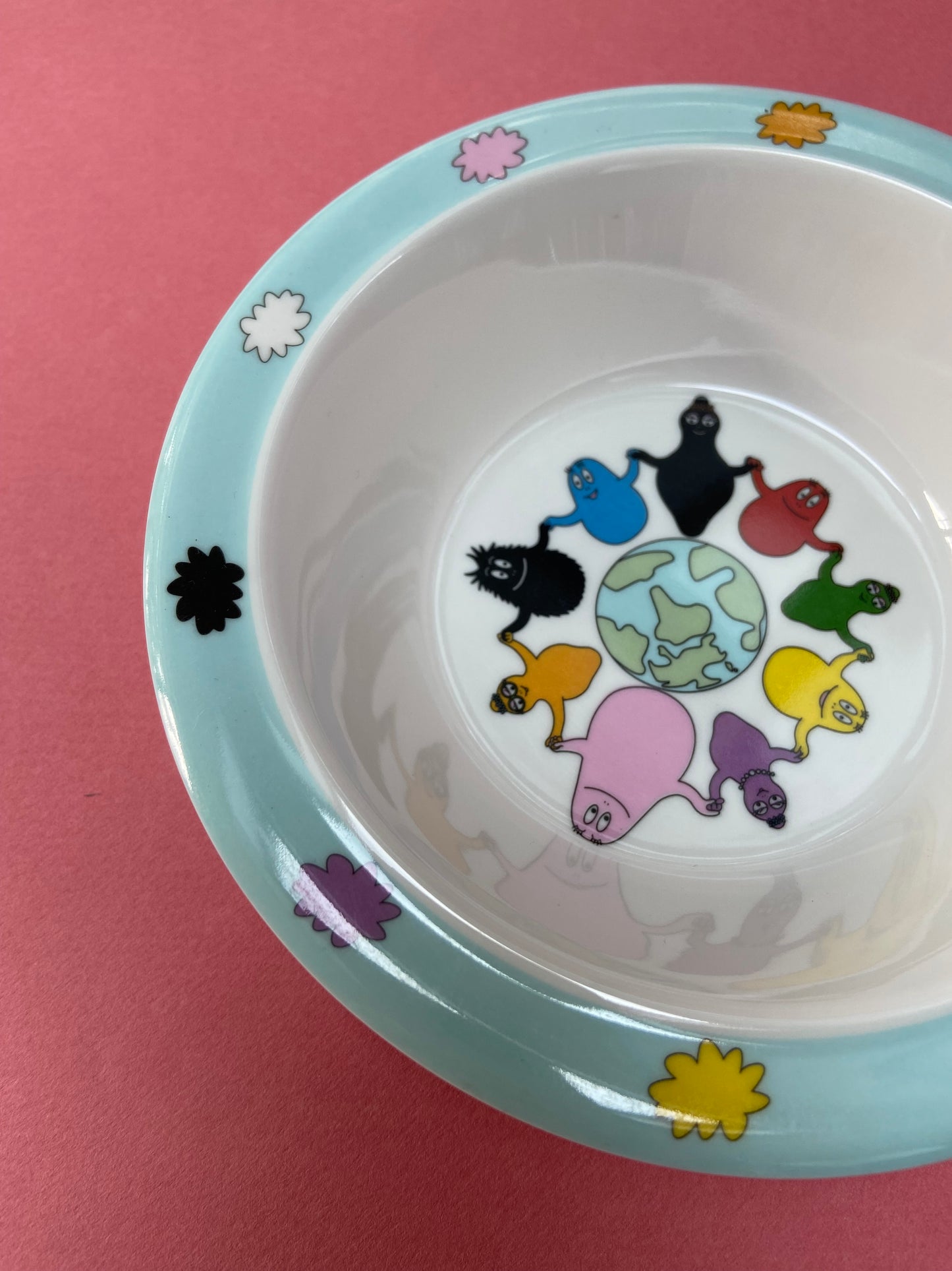 Melamine bowl Round Pattern from BARBAPAPA