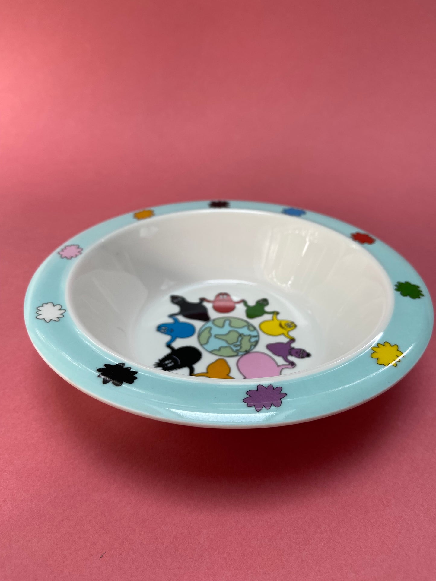 Melamine bowl Round Pattern from BARBAPAPA