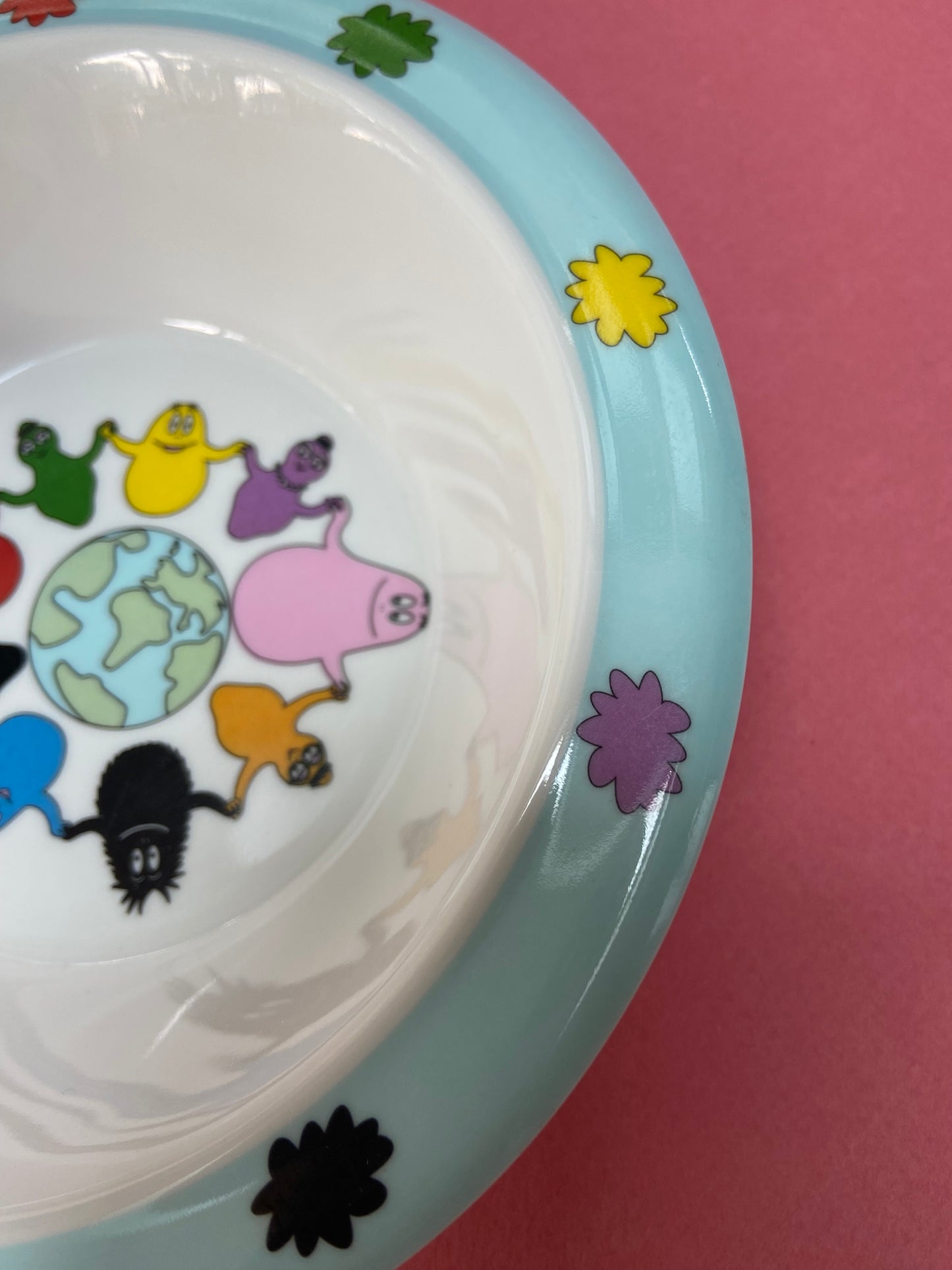 Melamine bowl Round Pattern from BARBAPAPA