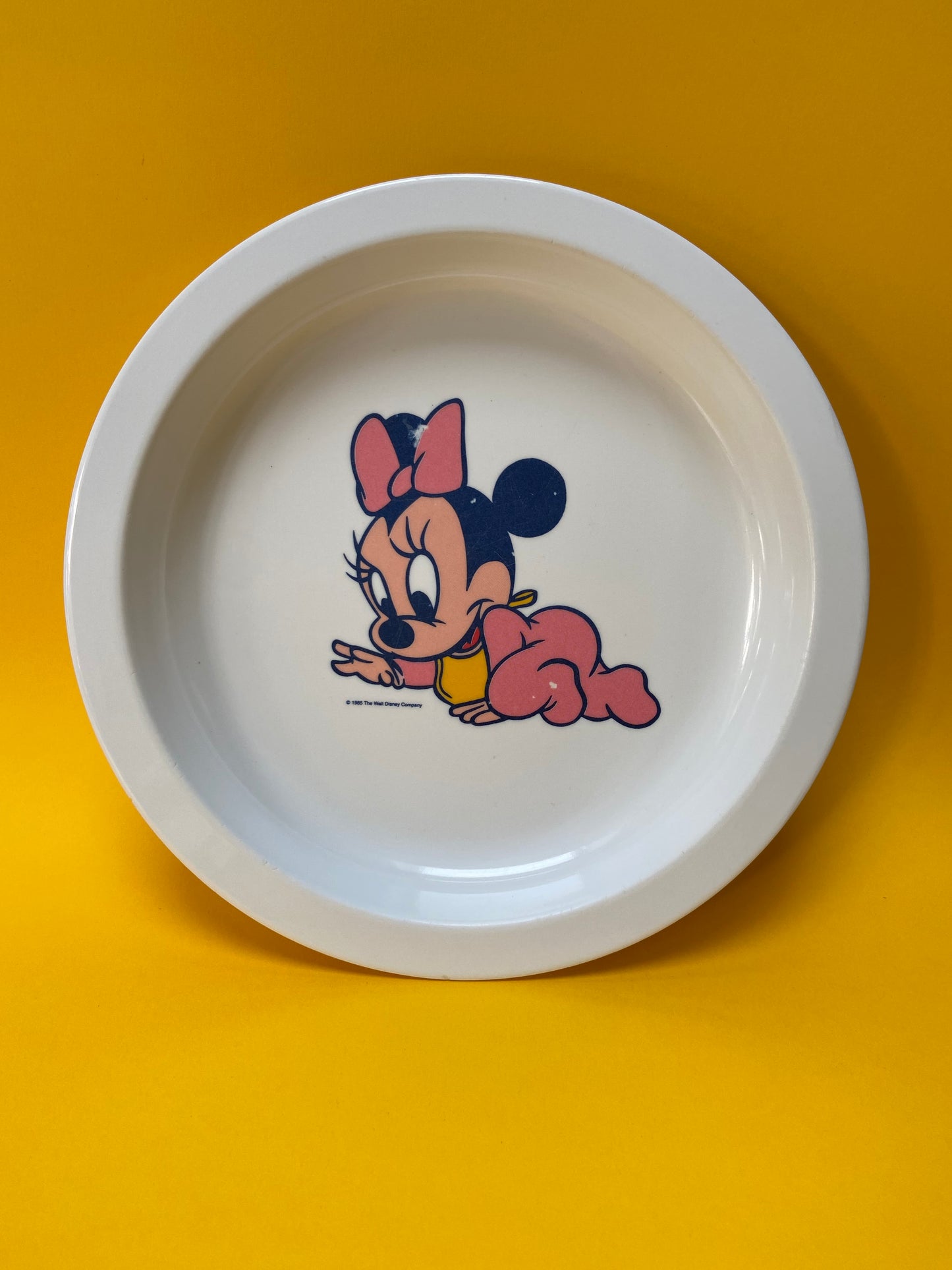 Baby Minnie plate