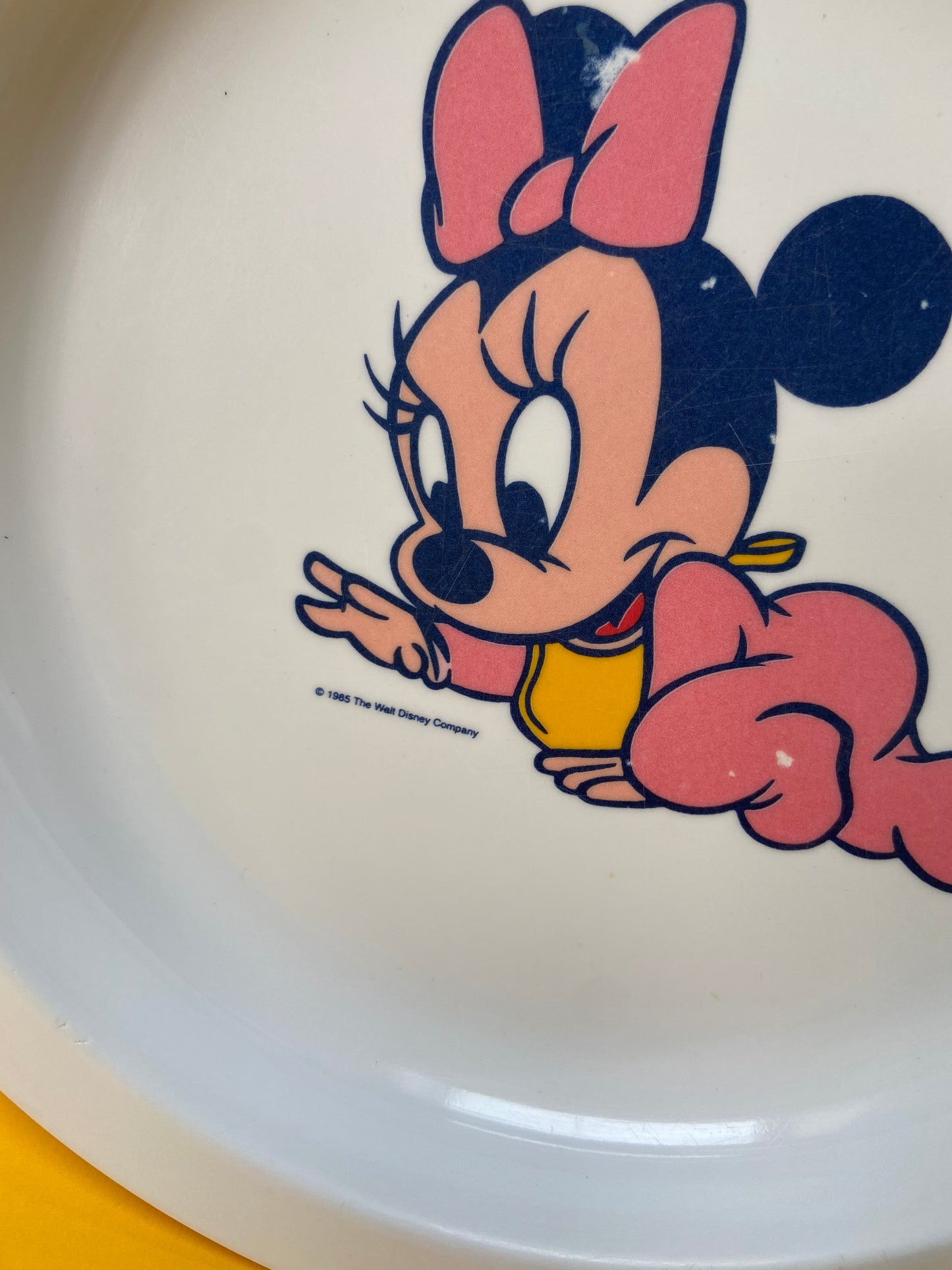 Assiette baby Minnie