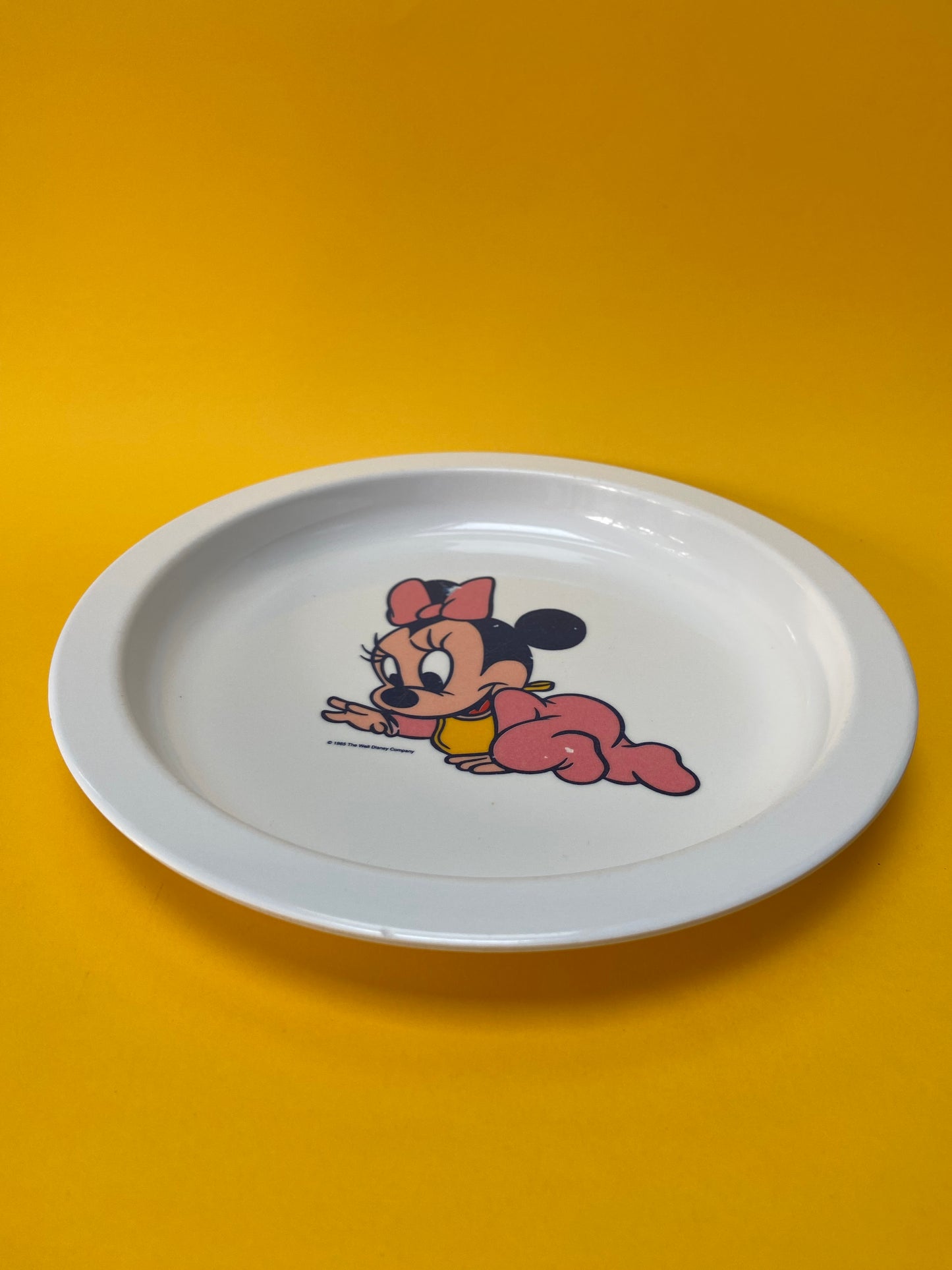 Baby Minnie plate