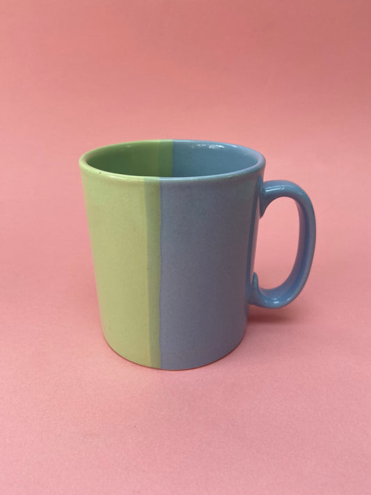 Mug pastel BLEU/VERT