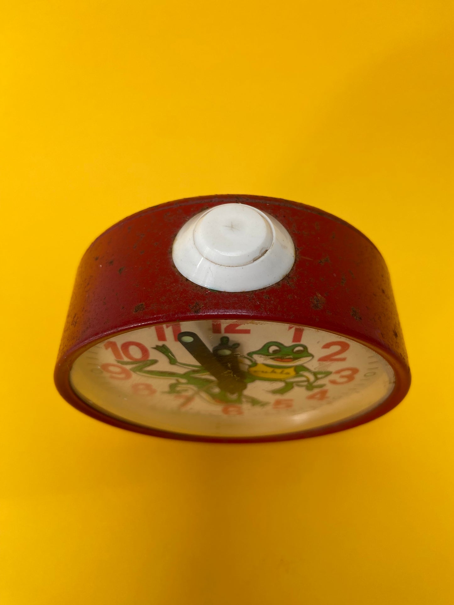 RUHLA Frogs Vintage Alarm Clock