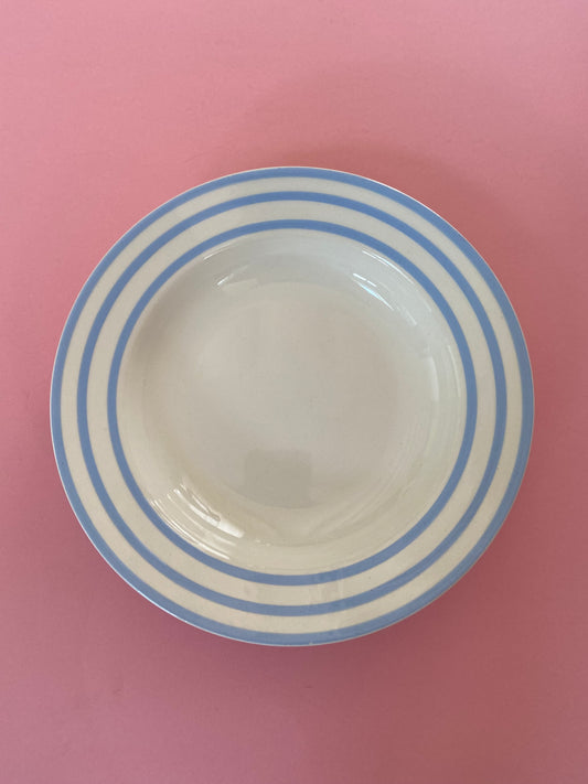 SKY BLUE lines deep plate