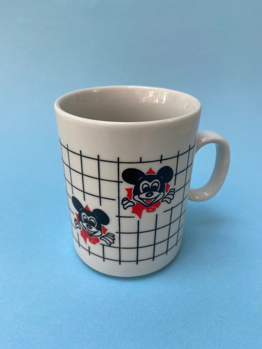 Mug MICKEY quadrillage