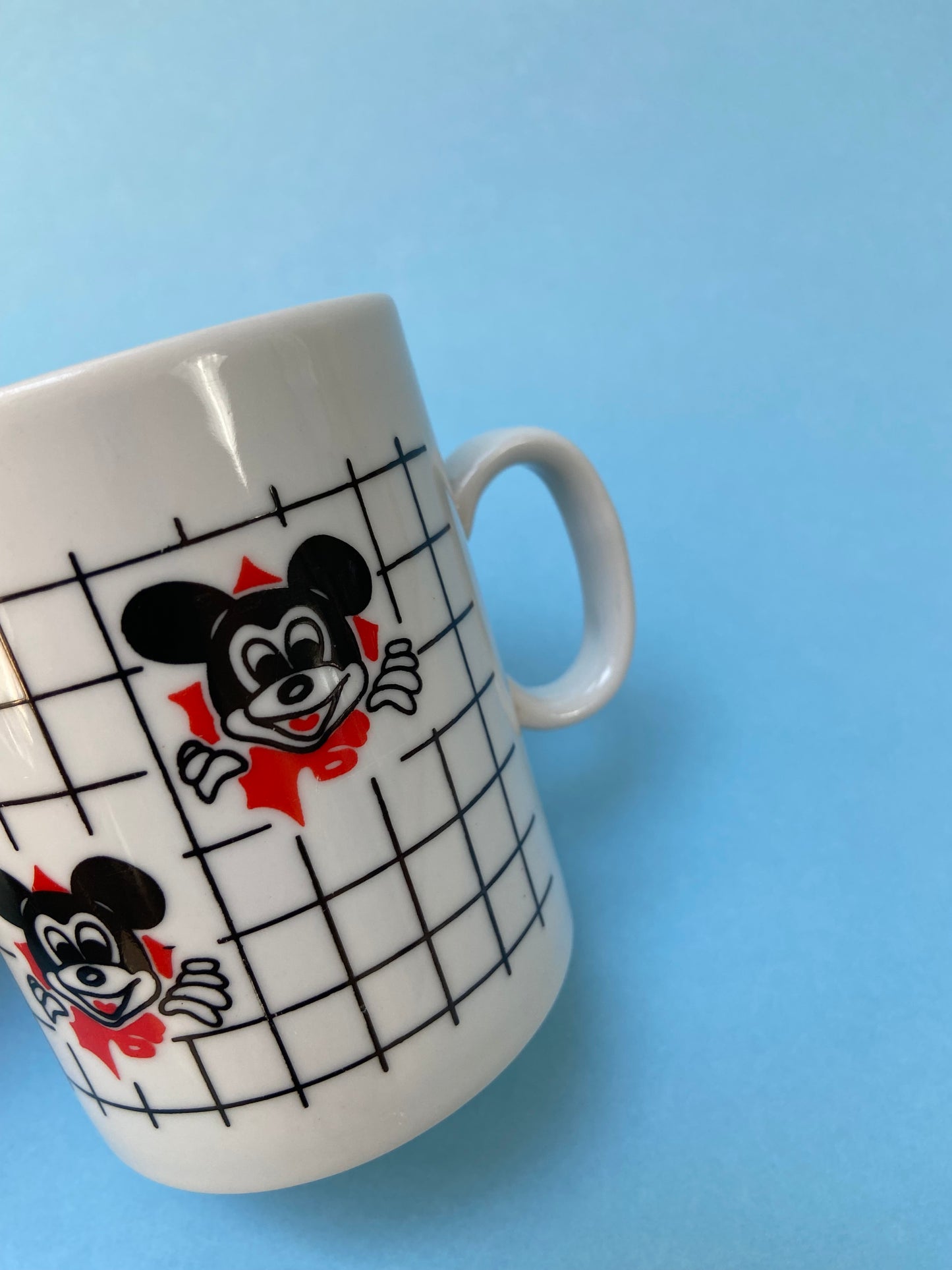 Mug MICKEY quadrillage