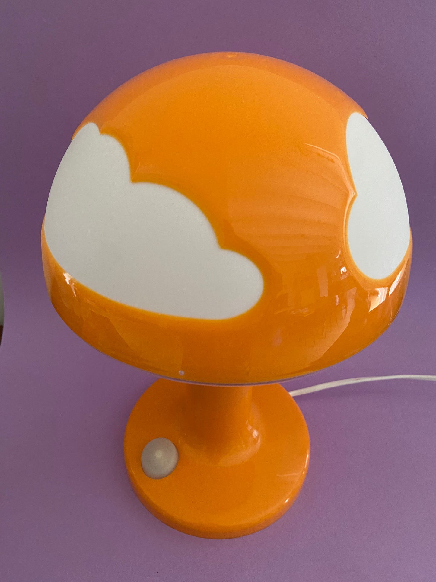 Lampe champignon IKEA Orange