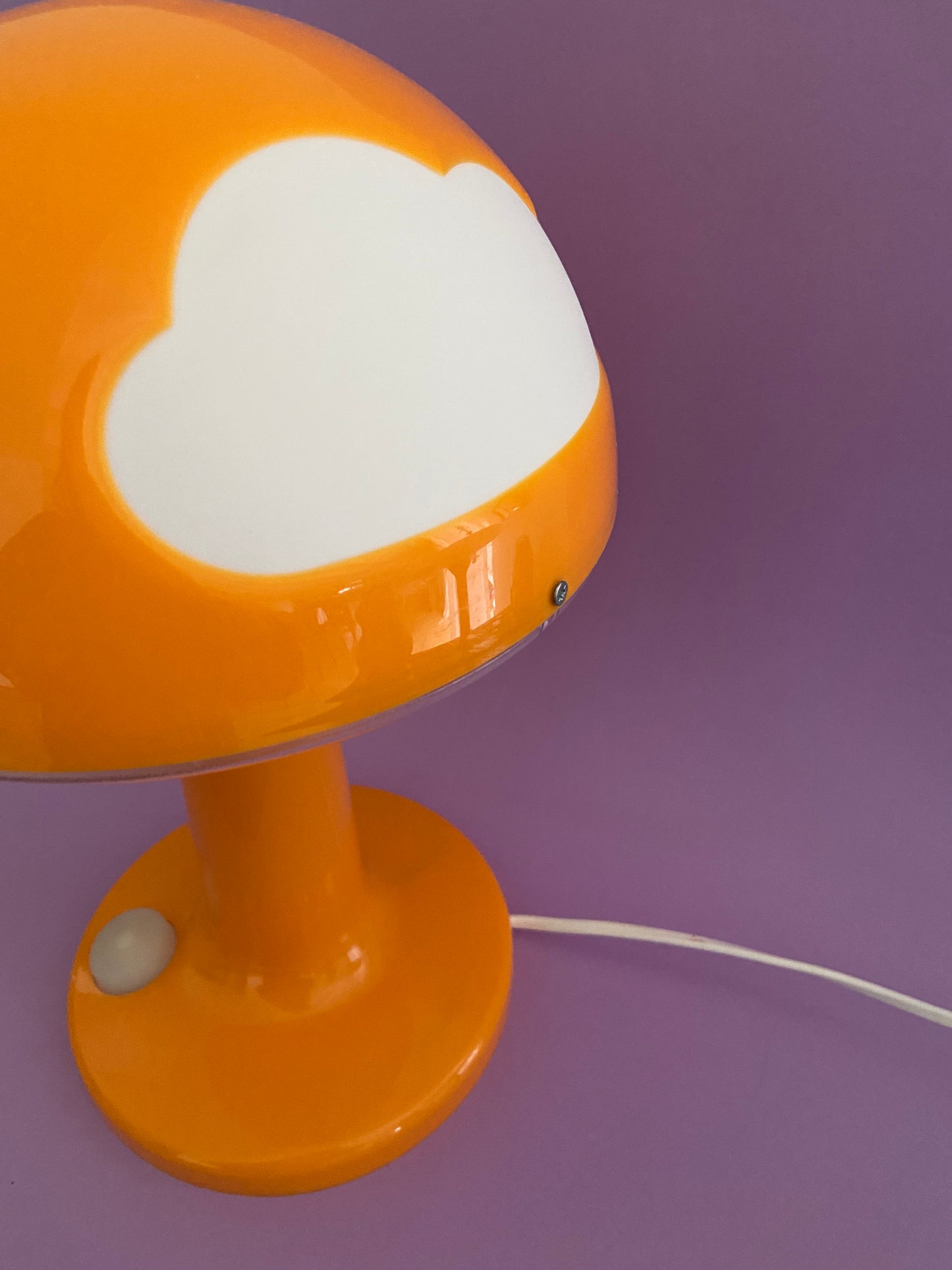 Lampe champignon IKEA Orange