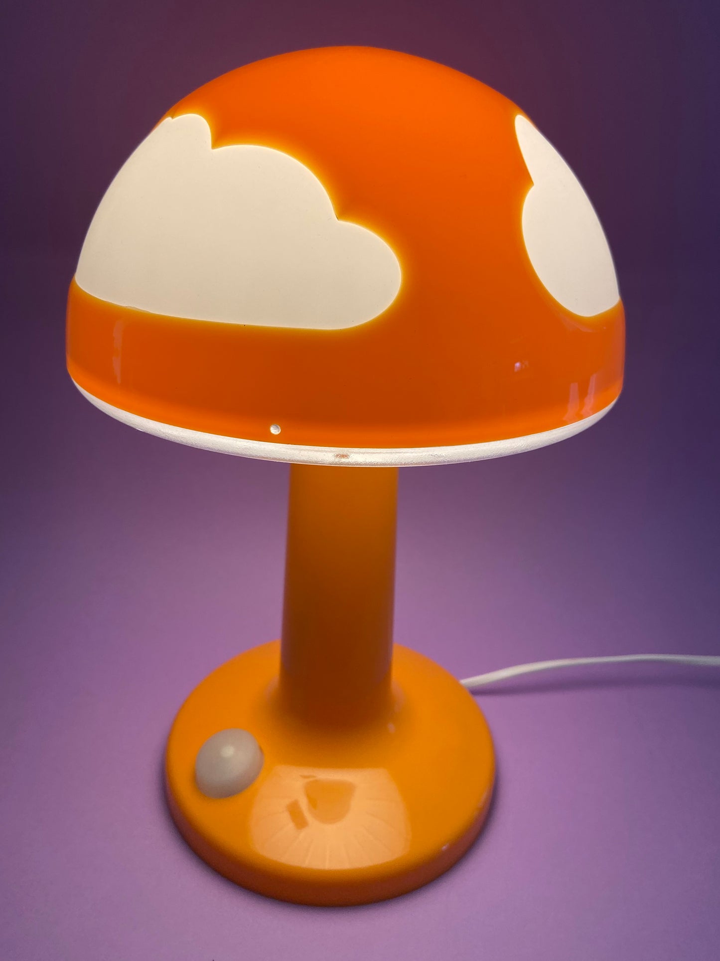 Lampe champignon IKEA Orange