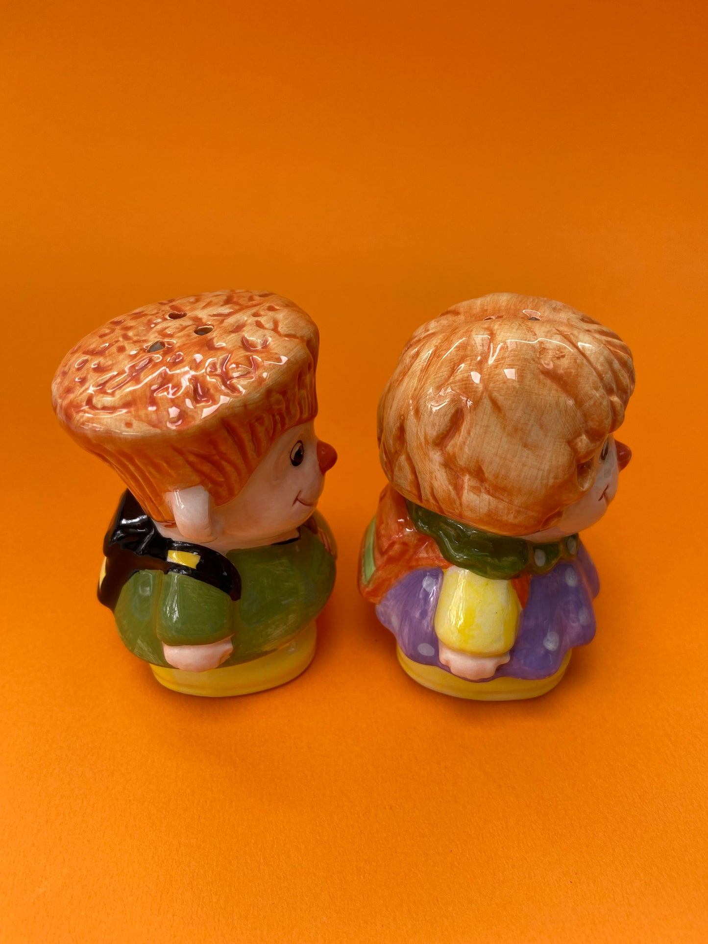 SCHOOLBOY ceramic salt/pepper shaker