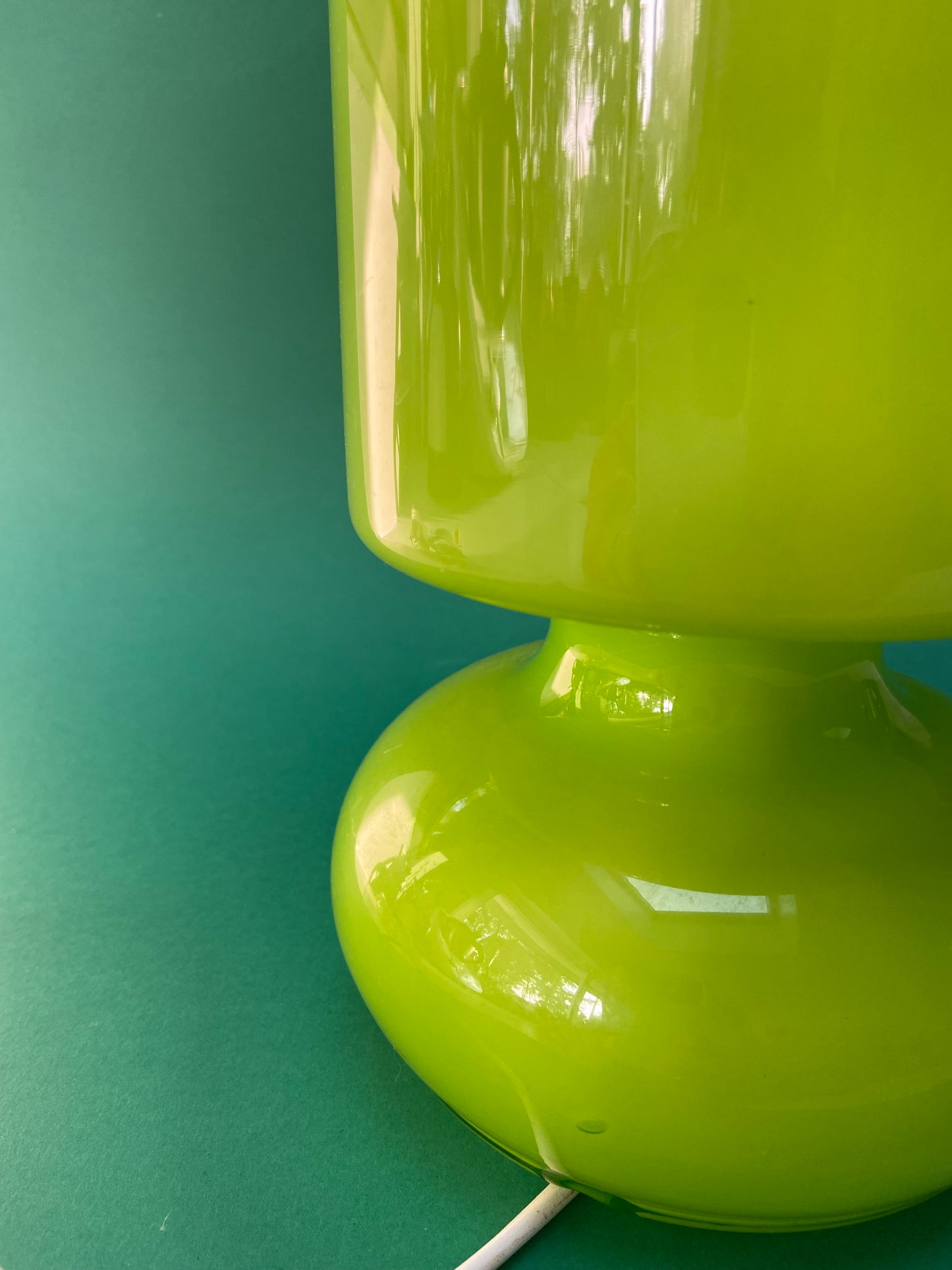 Lampe IKEA des années 90 couleur VERT POMME