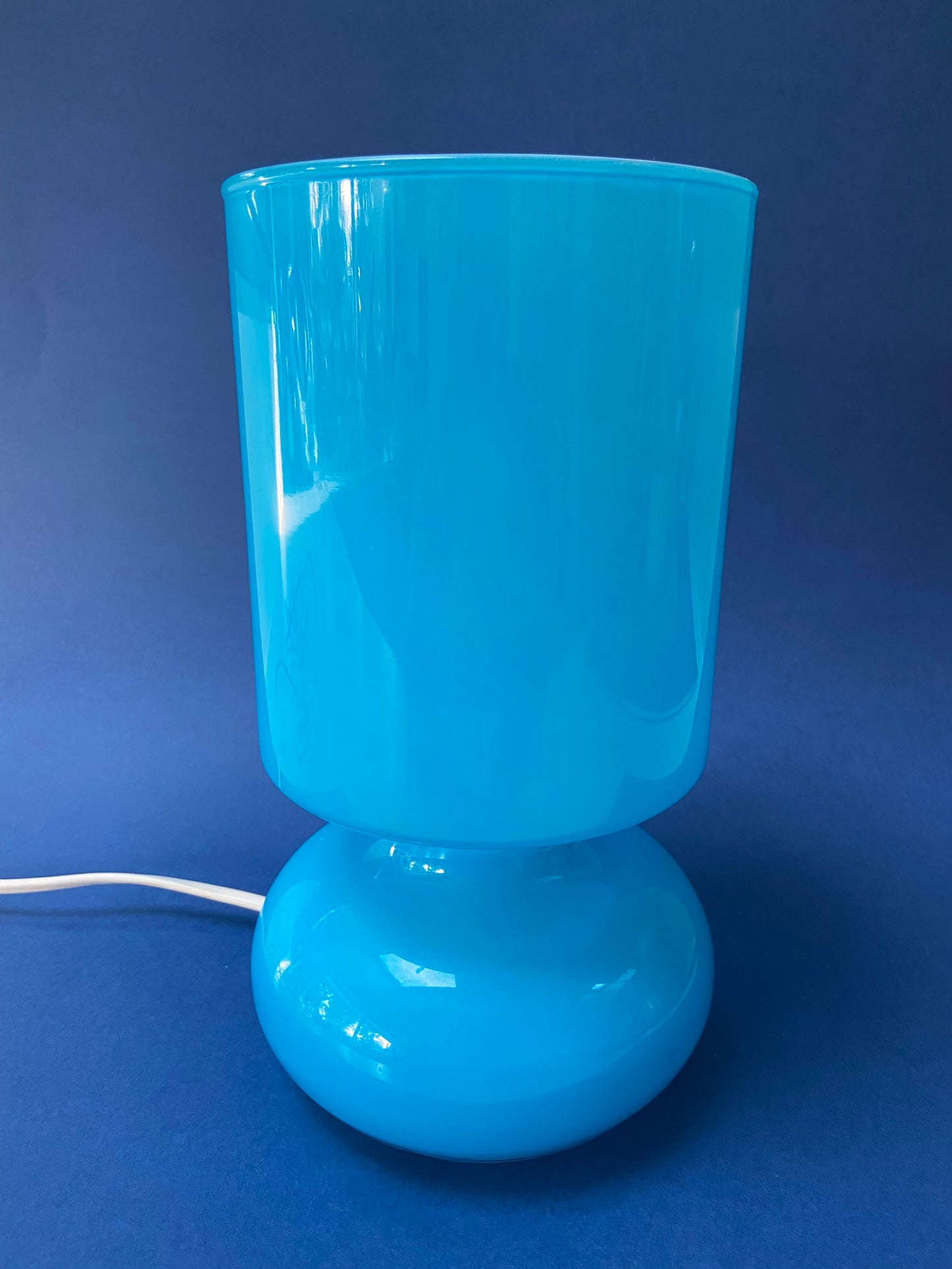 Lampe IKEA années 90 couleur BLEU