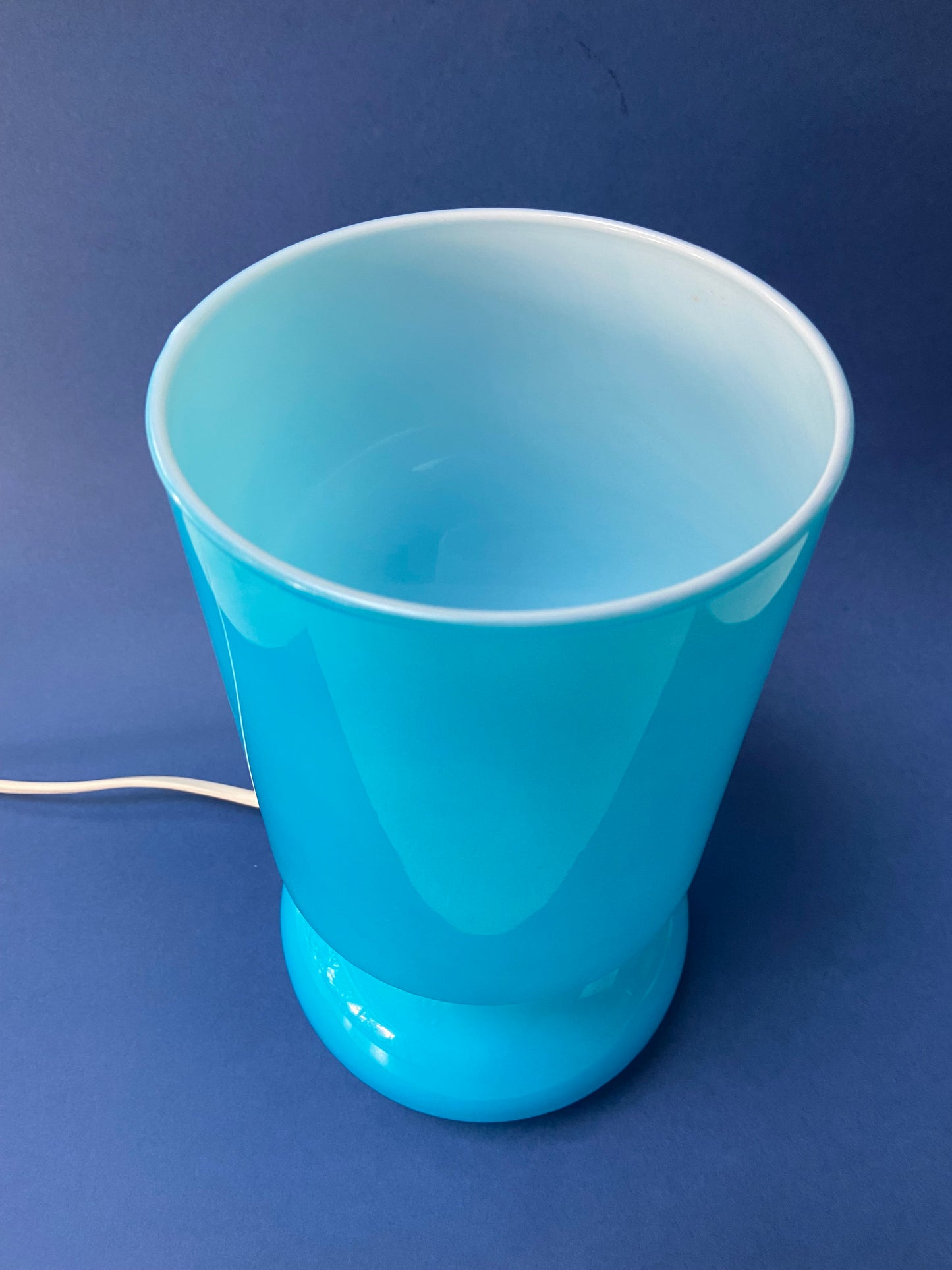 Lampe IKEA années 90 couleur BLEU