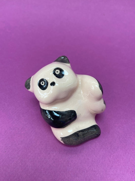 PANDA ceramic salt shaker