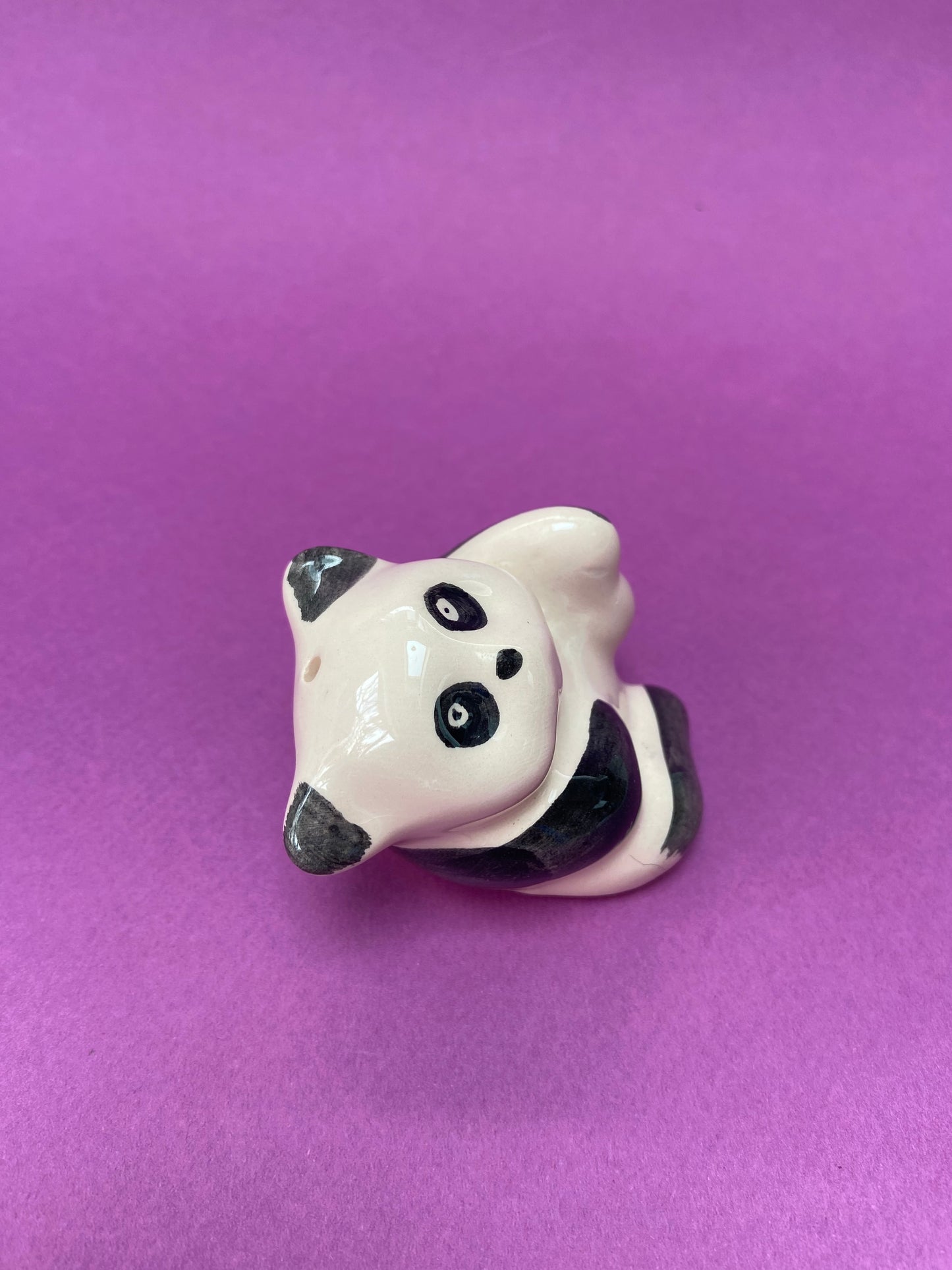 PANDA ceramic salt shaker