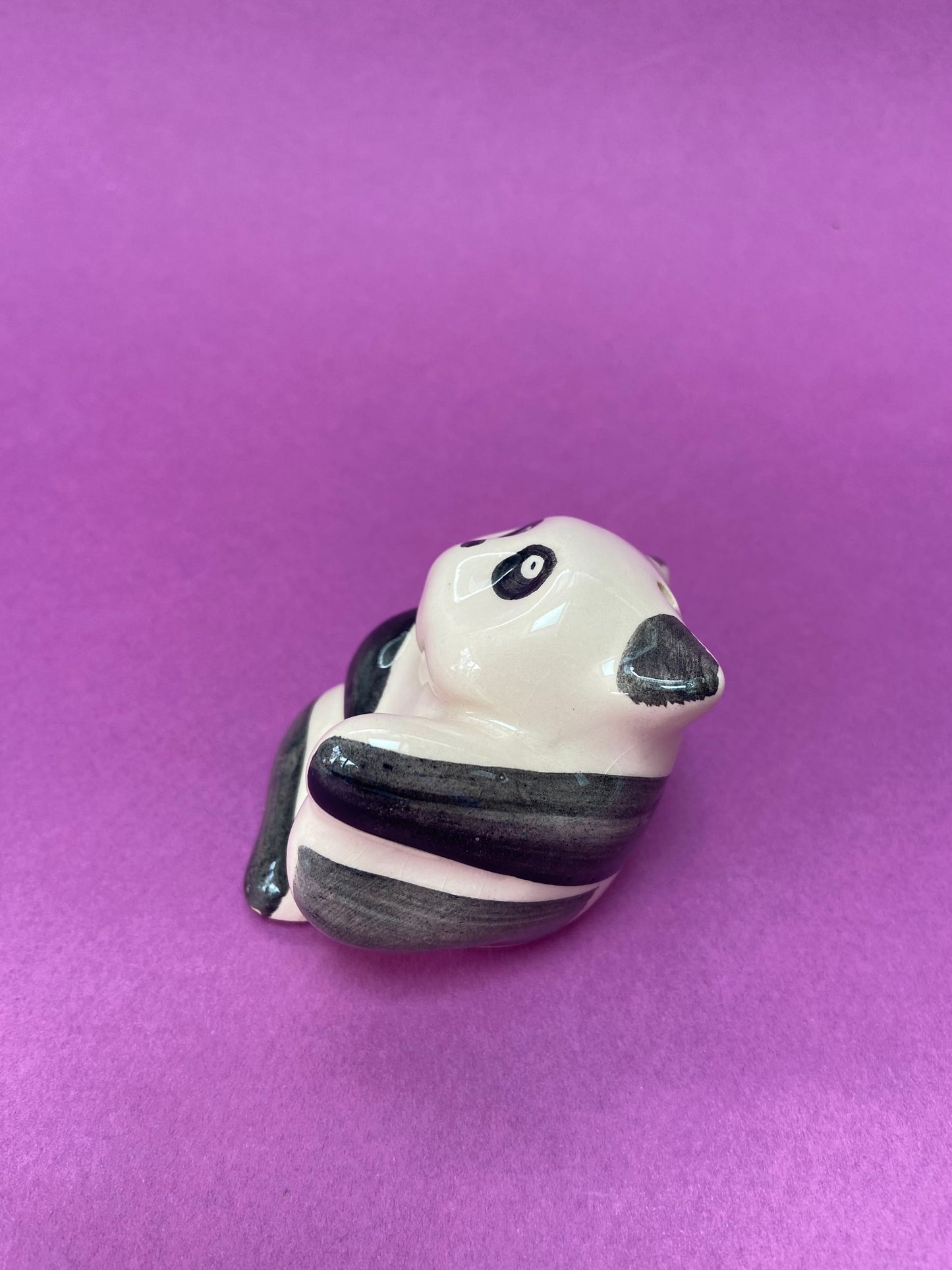 PANDA ceramic salt shaker