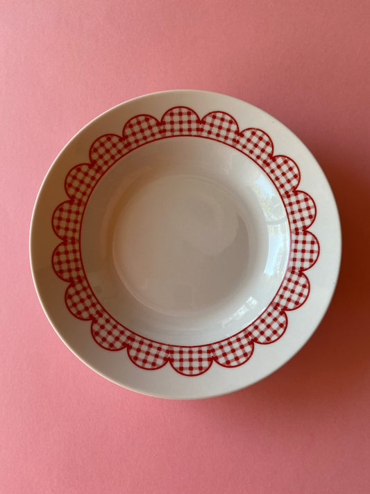 BISTROT porcelain deep plate