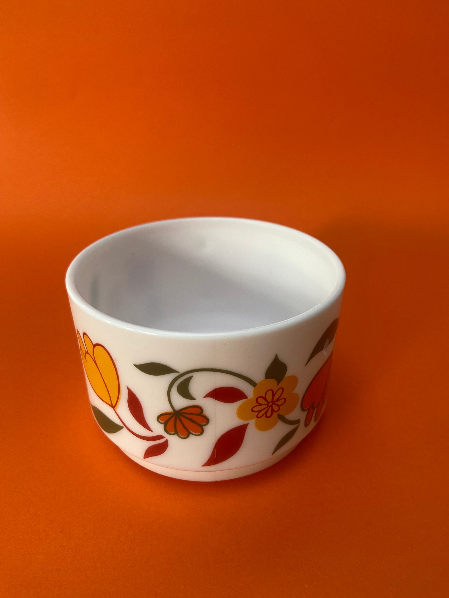 Grande tasse vintage Arcopal motif Seventies