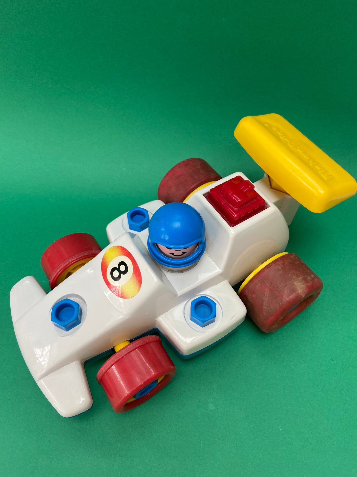 Voiture de courses FISHER PRICE 1984