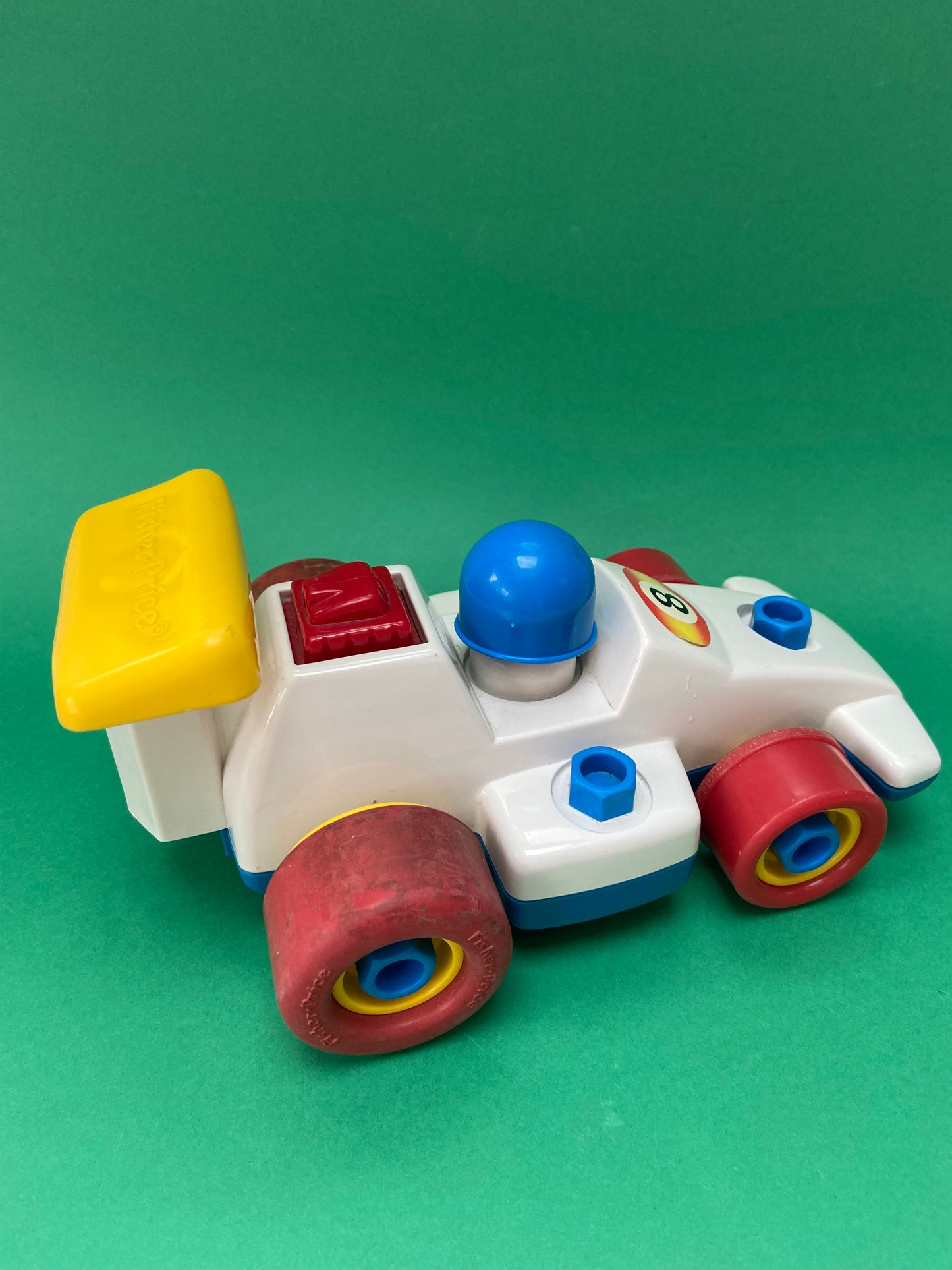 Voiture de courses FISHER PRICE 1984