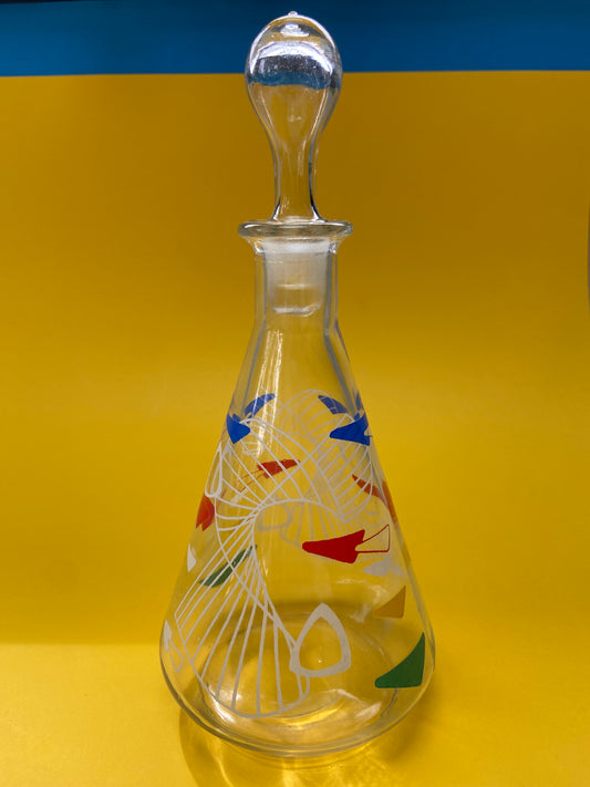 Primary colors liqueur carafe