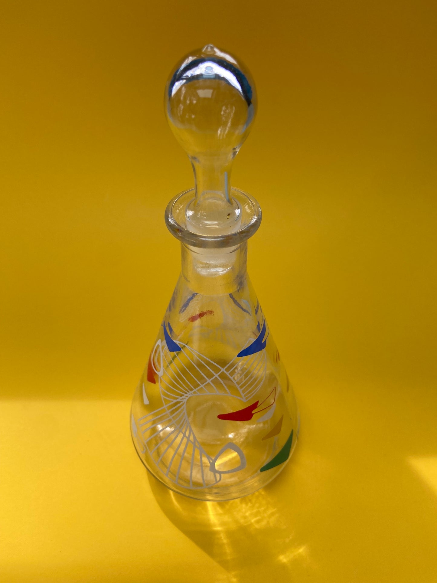 Primary colors liqueur carafe