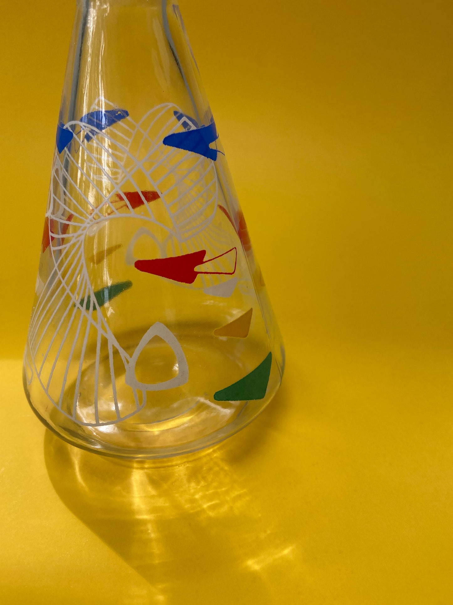 Primary colors liqueur carafe