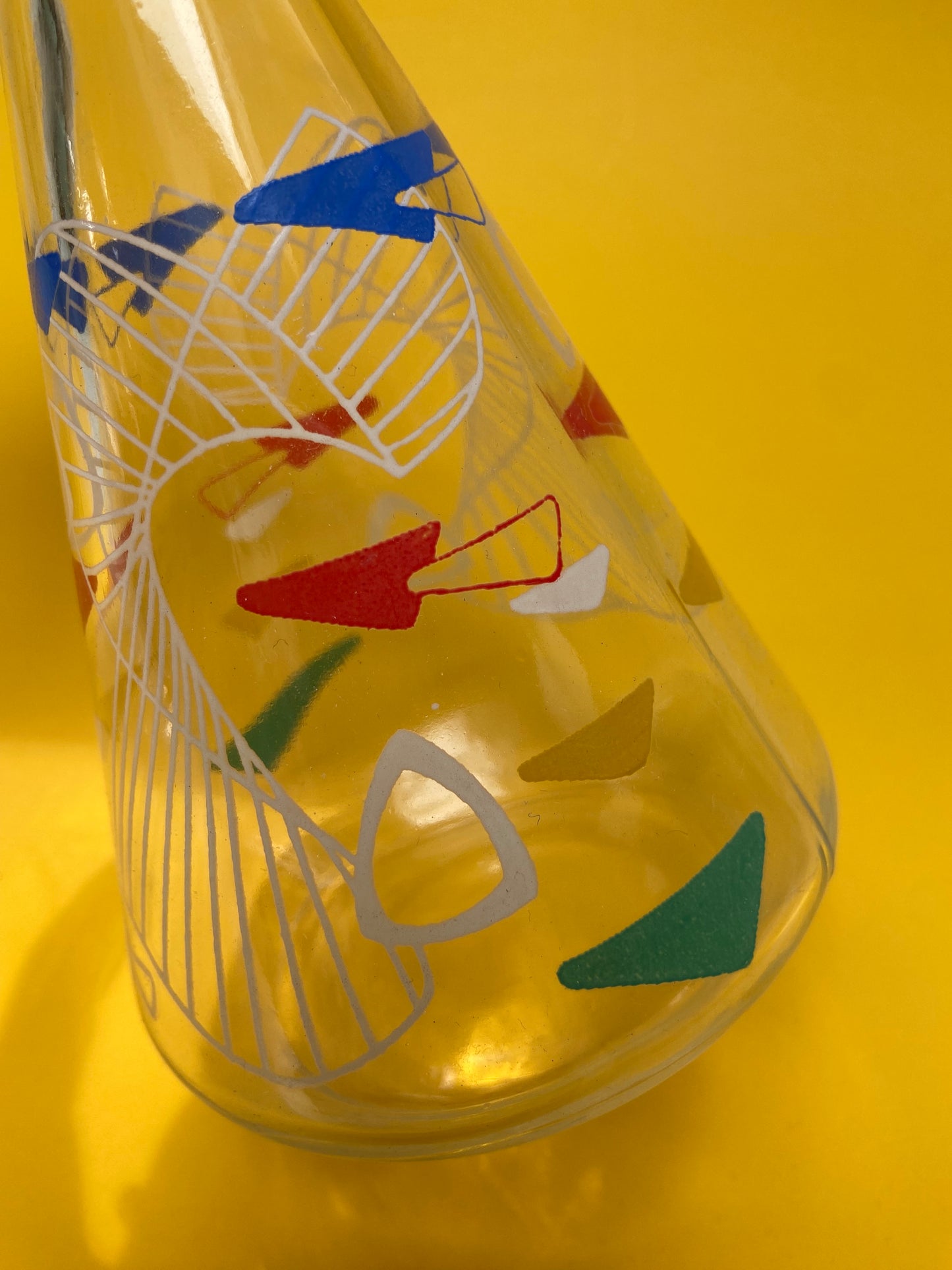 Primary colors liqueur carafe