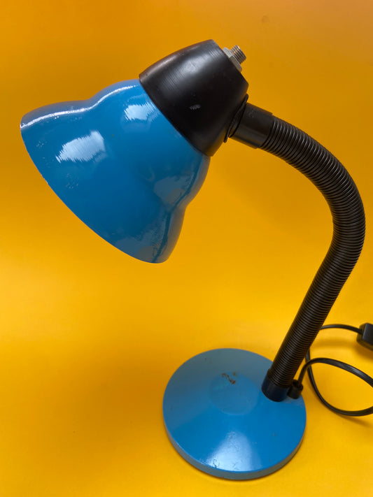 SKY BLUE metal desk lamp