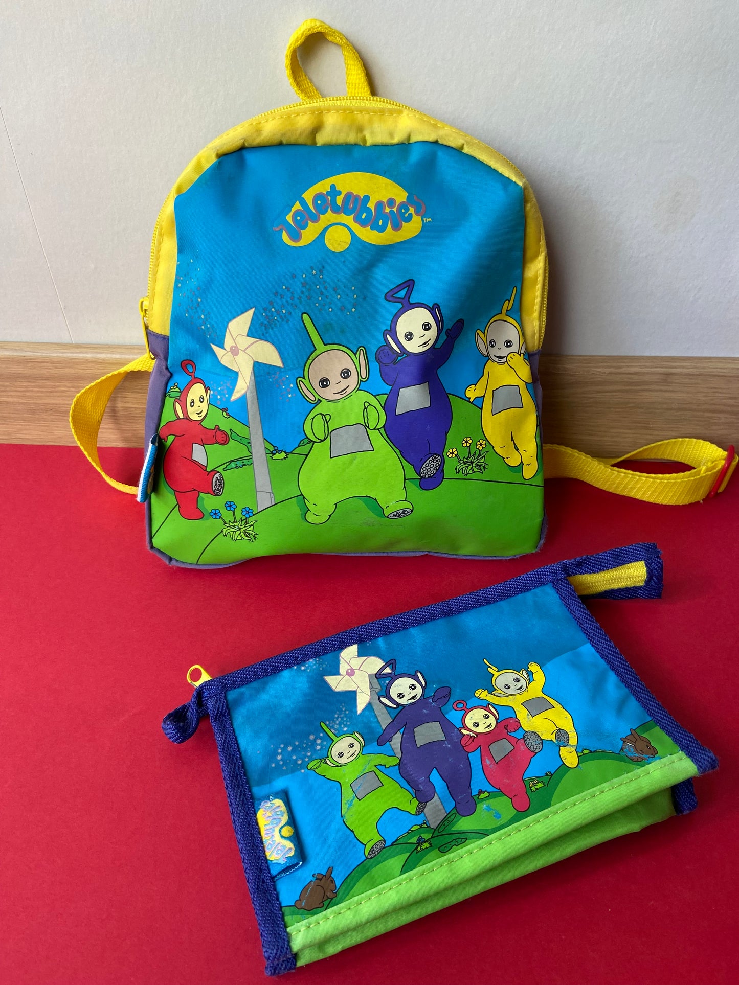 TELETUBBIES backpack + pencil case set