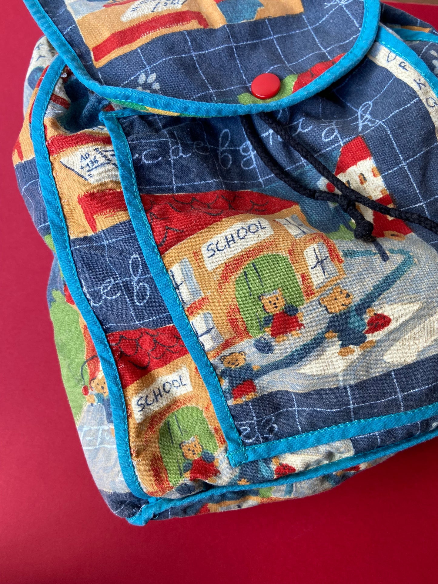 Kids SCHOOL fabric bag