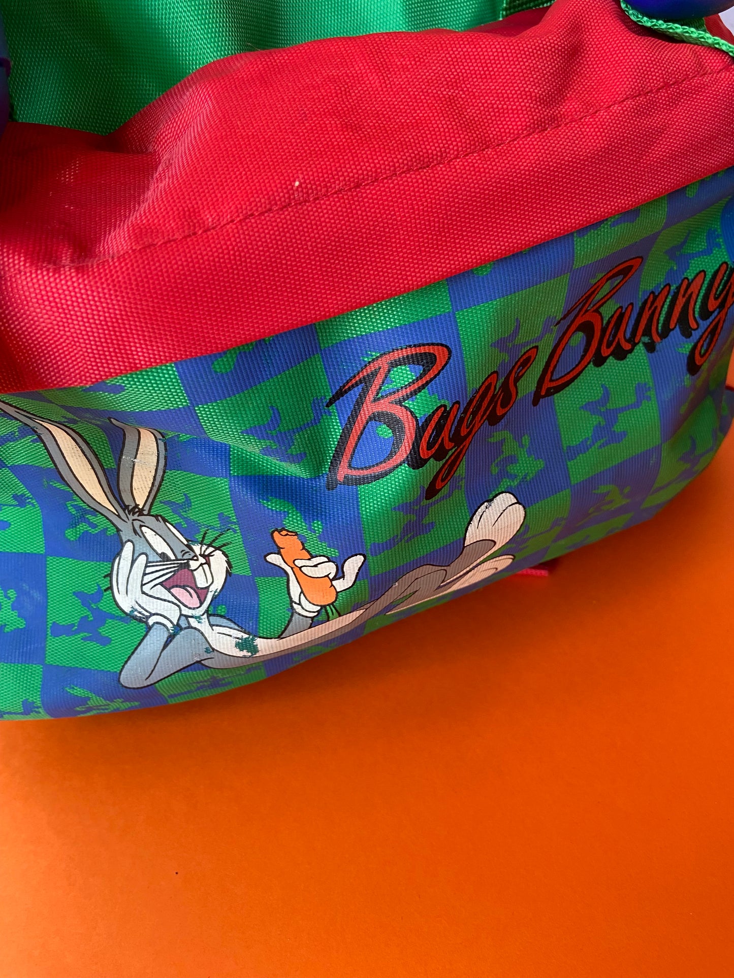 Large BUGS BUNNY / DAFFY DUCK backpack