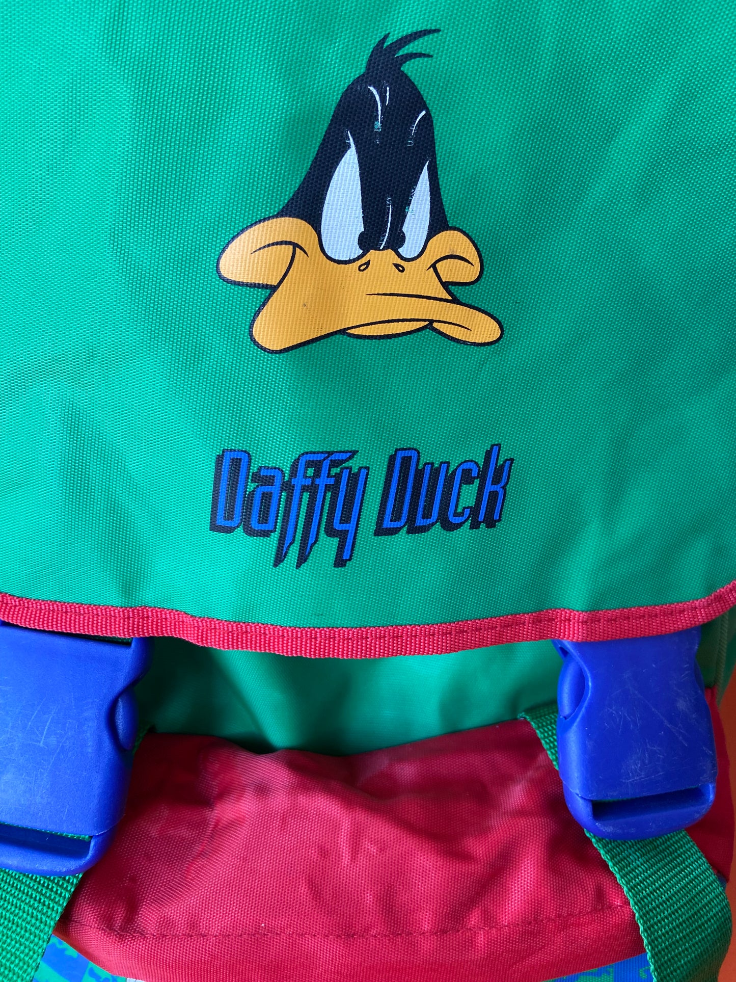 Large BUGS BUNNY / DAFFY DUCK backpack