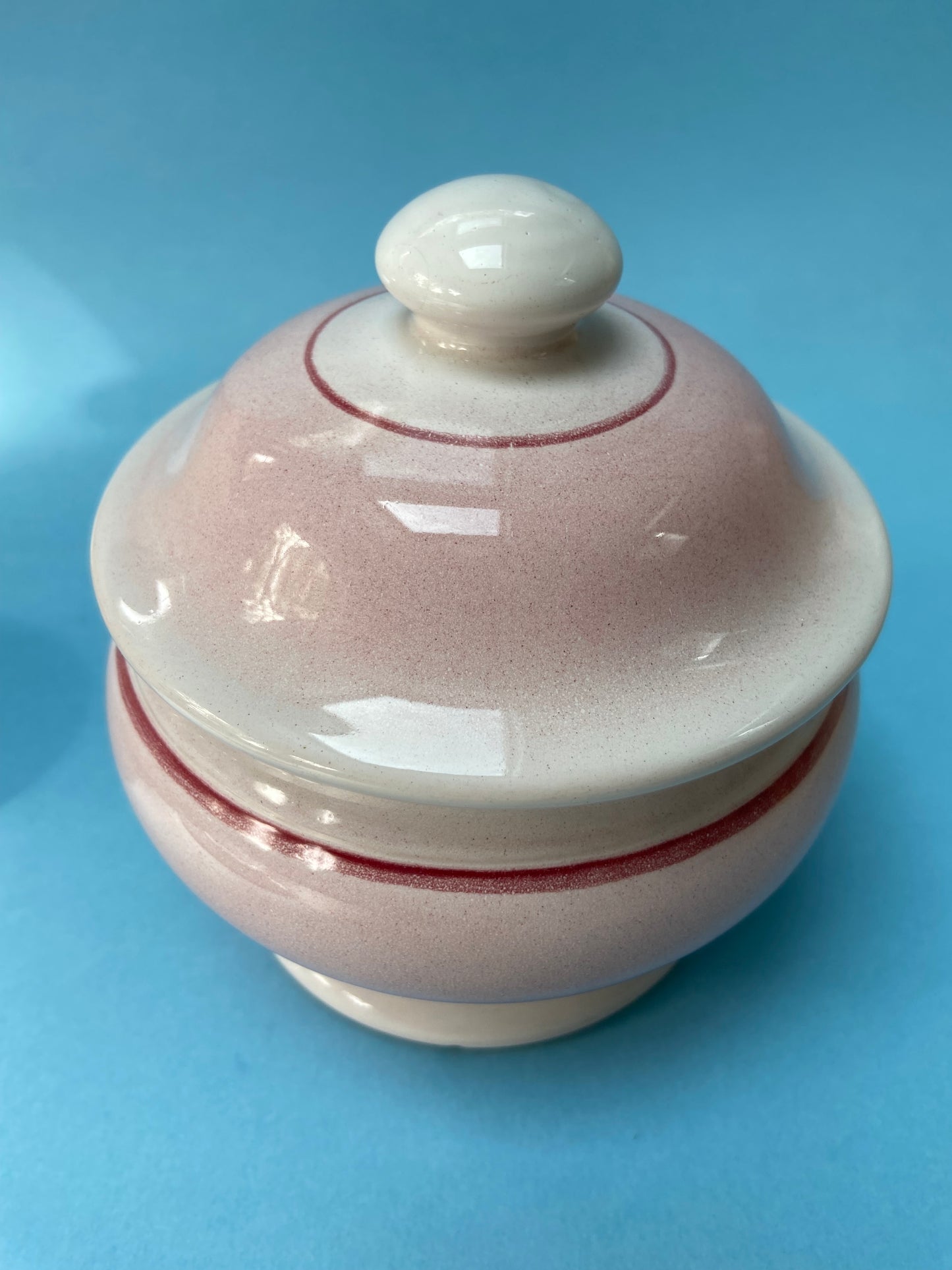 Very soft pink ceramic coffee set