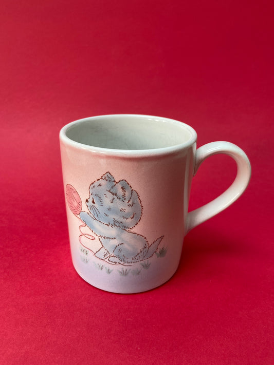 KITTEN mug from Pornic earthenware factory