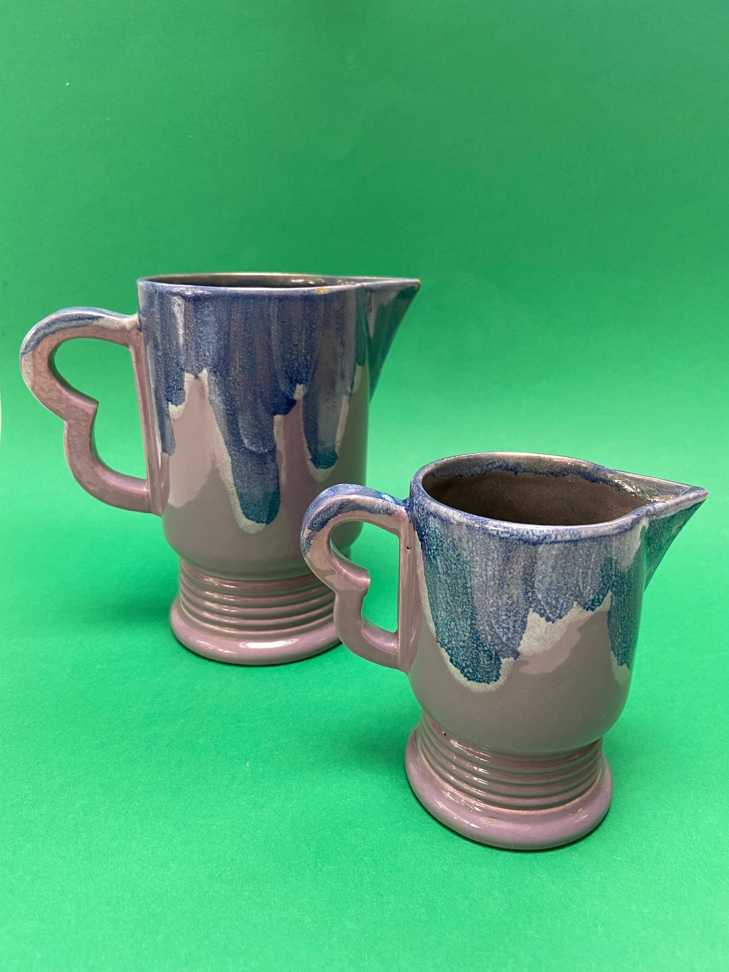 Small stoneware pitcher from the 70s signed Gaubier