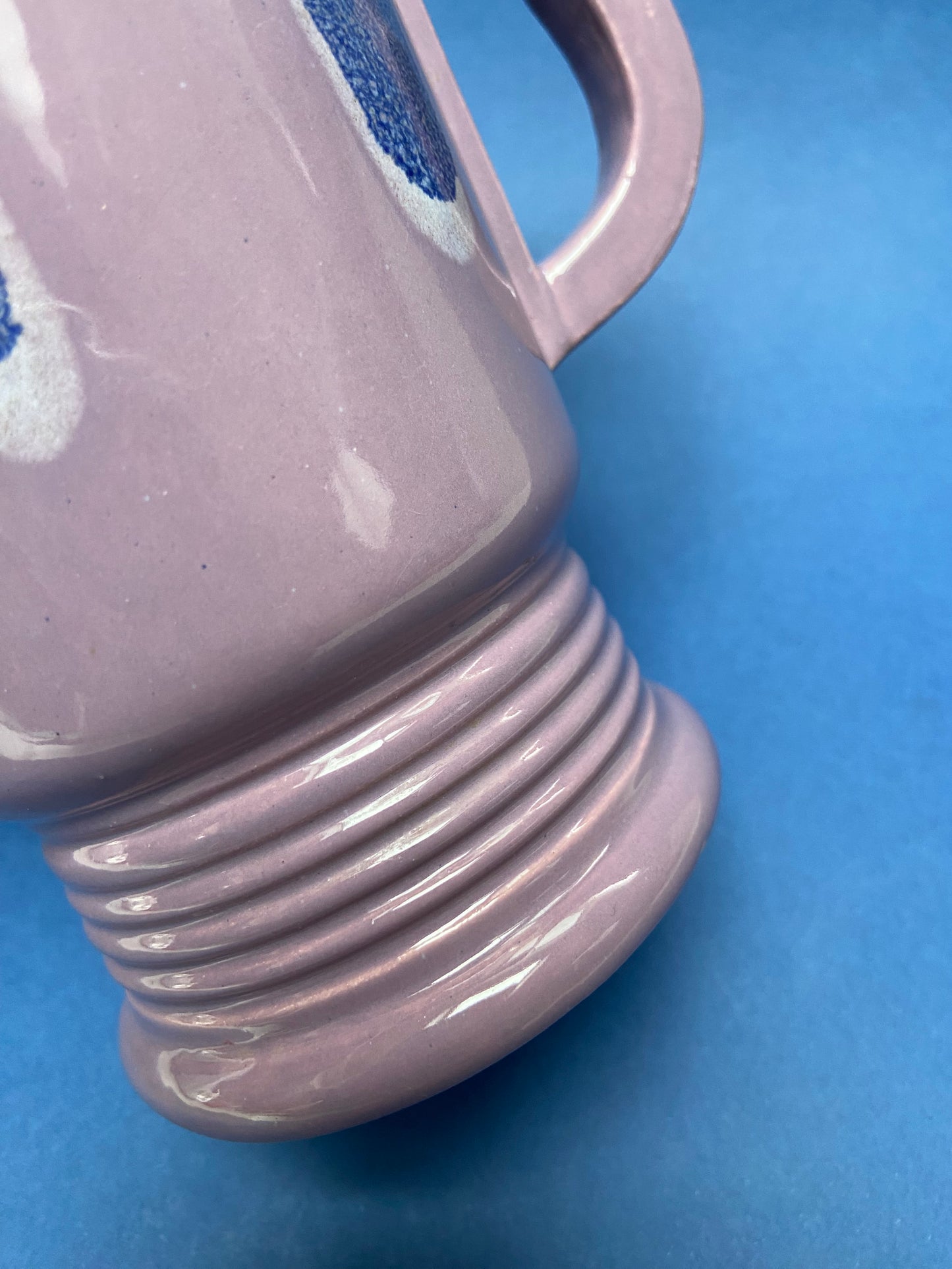 Small stoneware pitcher from the 70s signed Gaubier