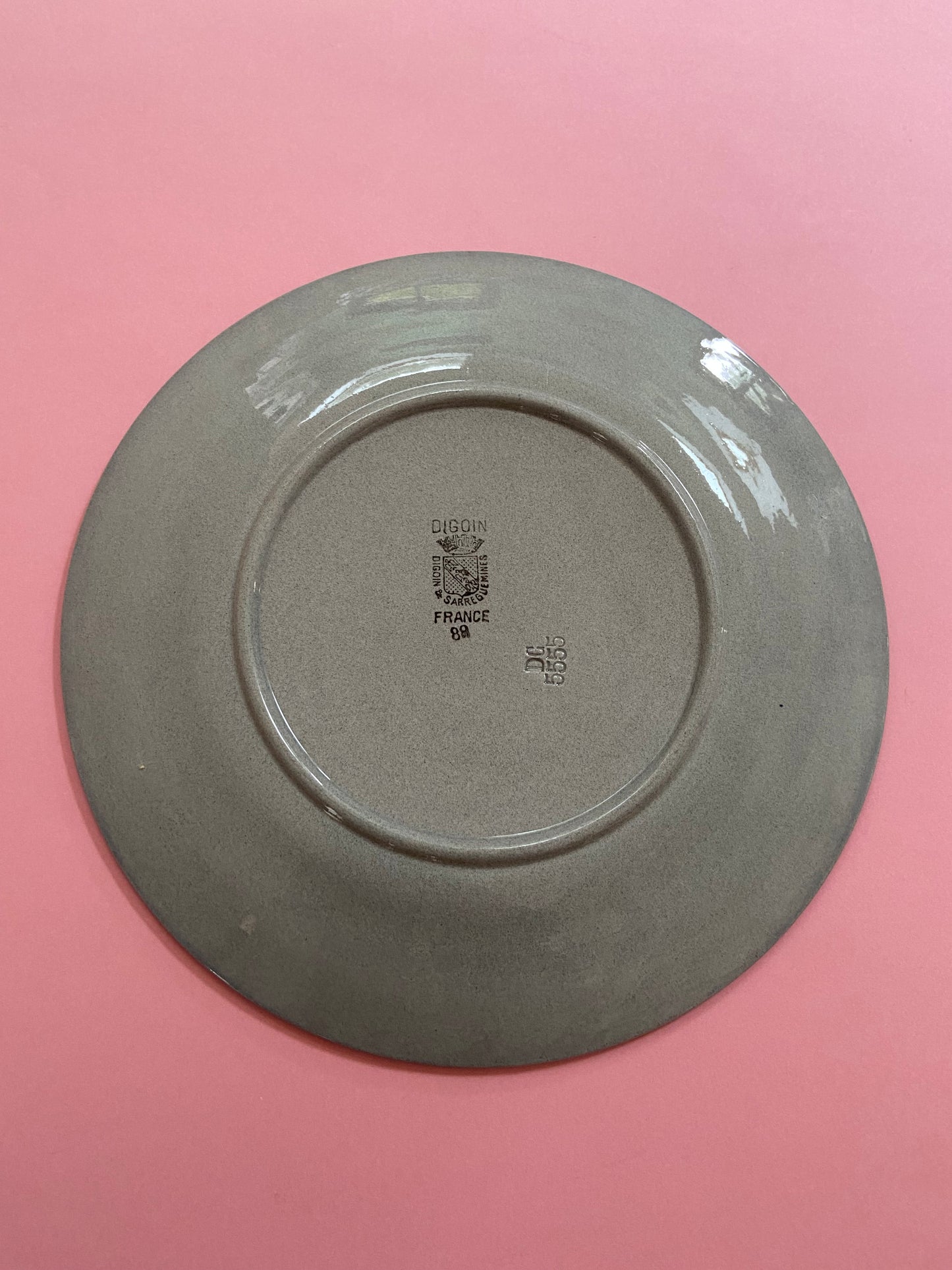 DIGOIN flat plate with sauce compartment