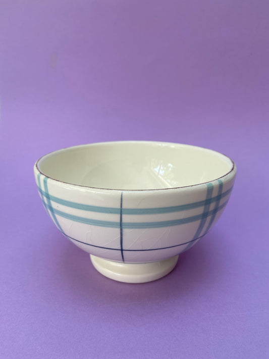 Old earthenware bowl Grid