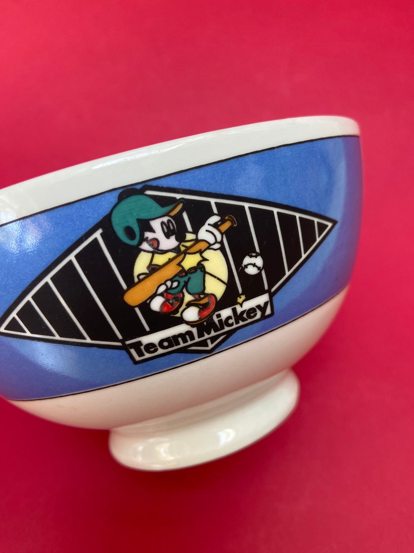 Large TEAM MICKEY bowl